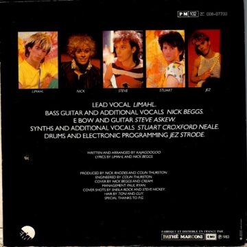 Kajagoogoo – Too Shy