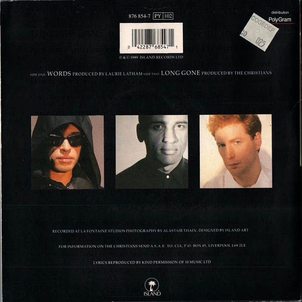 The Christians – Words