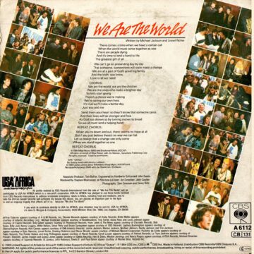 USA For Africa – We Are The World