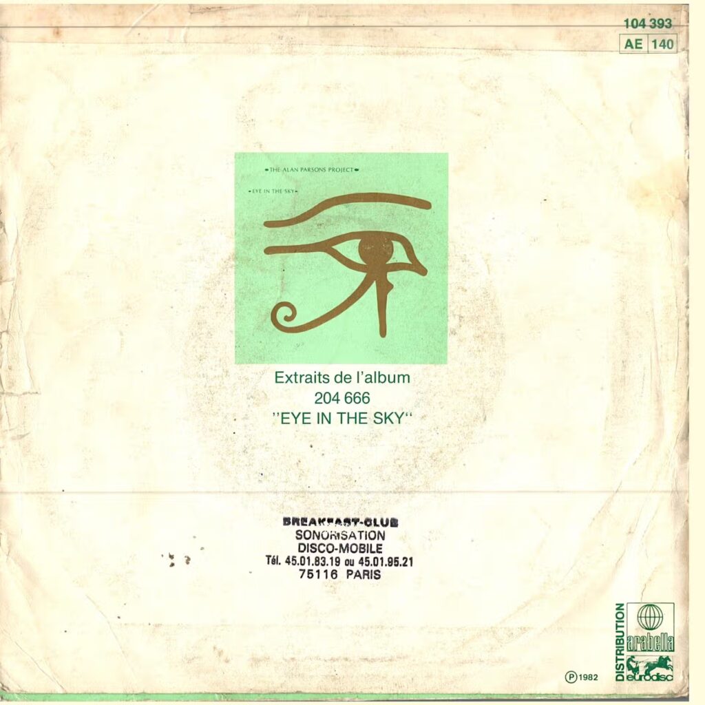 The Alan Parsons Project – Eye In The Sky
