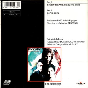Mecano – No Hay Marcha En Nueva York