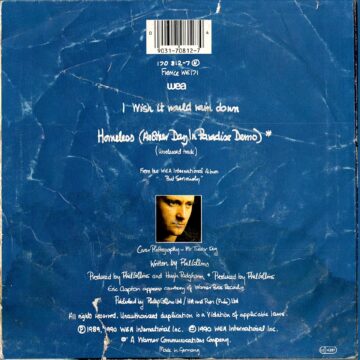 Phil Collins – I Wish It Would Rain Down