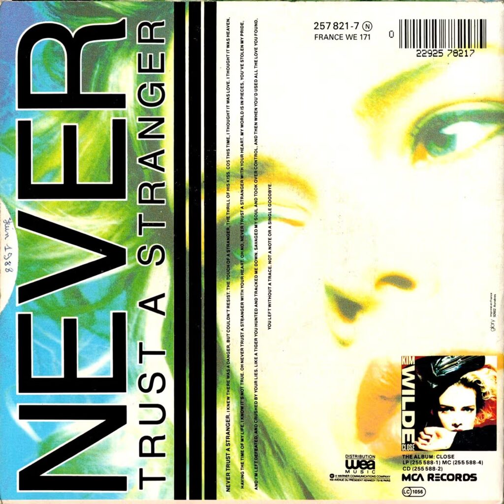 Kim Wilde – Never Trust A Stranger