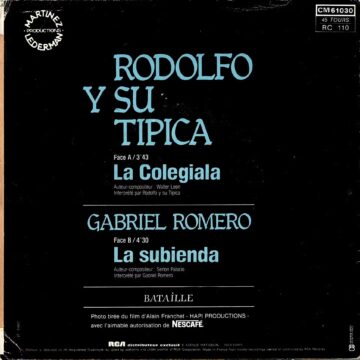 Rodolfo Y Su Típica RA 7 – La Colegiala (Version Intégrale)